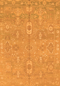 Abstract Orange Modern Rug, abs1743org