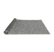 Sideview of Abstract Gray Modern Rug, abs1744gry