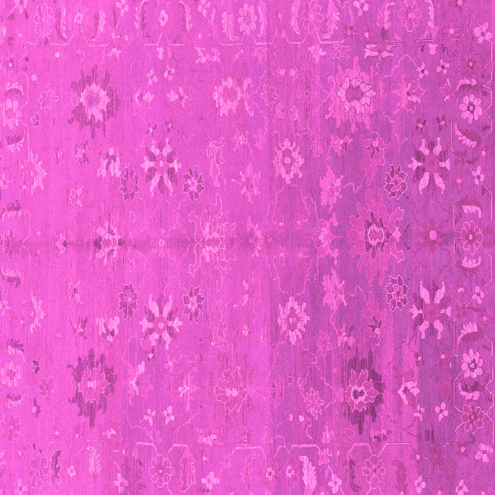 Square Abstract Pink Modern Rug, abs1744pnk