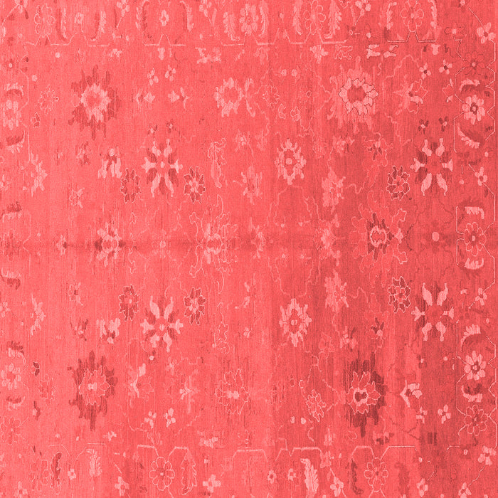 Abstract Red Modern Rug, abs1744red