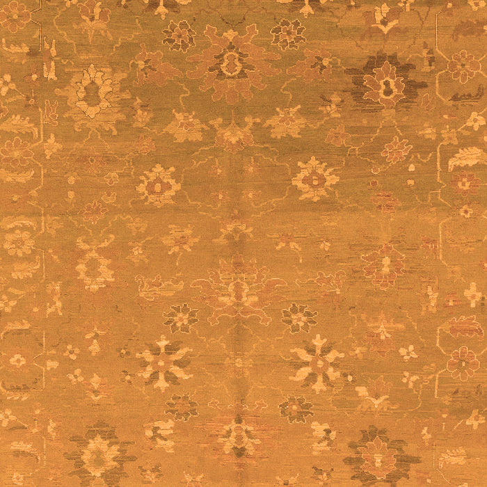 Abstract Orange Modern Rug, abs1744org