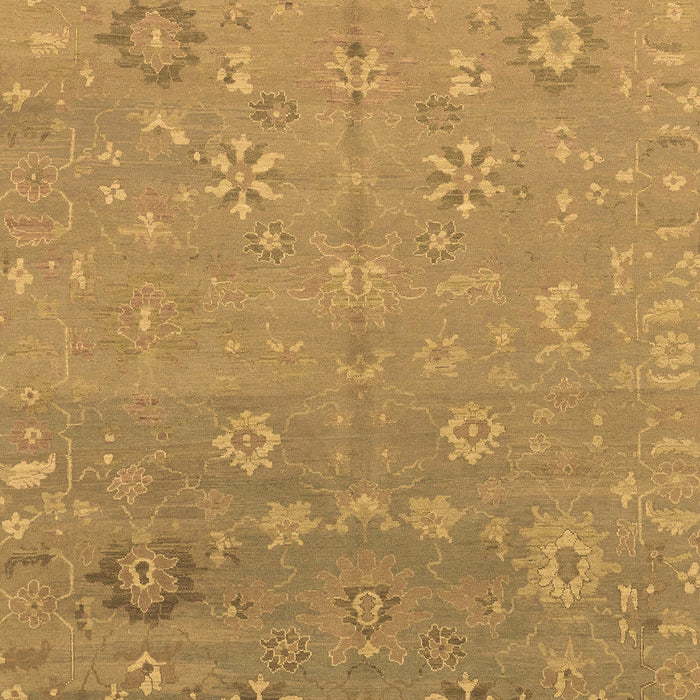 Abstract Brown Modern Rug, abs1744brn