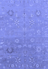 Abstract Blue Modern Rug, abs1744blu