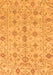 Abstract Orange Modern Rug, abs1745org