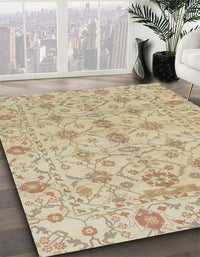 Abstract Brown Modern Rug, abs1745