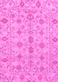 Abstract Pink Modern Rug, abs1745pnk