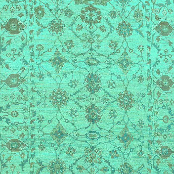 Abstract Turquoise Modern Rug, abs1745turq