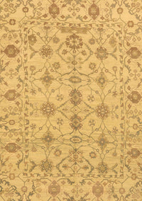 Abstract Brown Modern Rug, abs1745brn