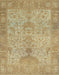 Machine Washable Abstract Cinnamon Brown Rug, wshabs1746