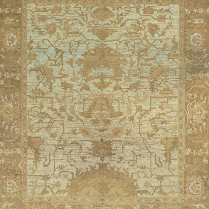 Abstract Cinnamon Brown Oriental Rug, abs1746