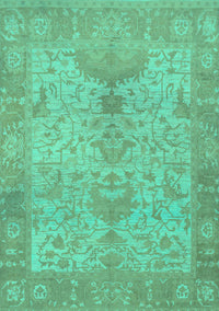 Oriental Turquoise Traditional Rug, abs1746turq