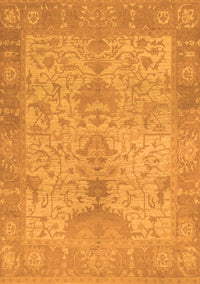 Oriental Orange Traditional Rug, abs1746org