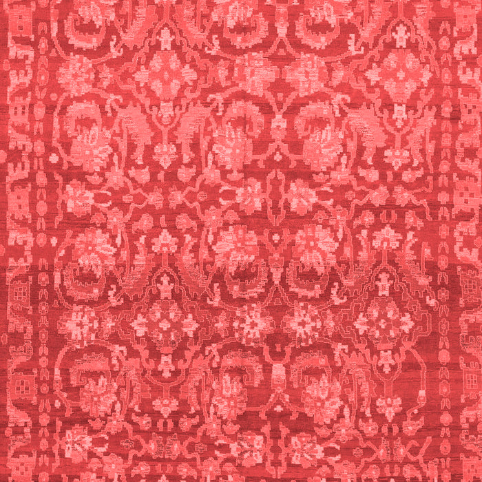 Abstract Red Modern Area Rugs
