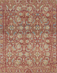 Machine Washable Abstract Light Copper Gold Rug, wshabs1747