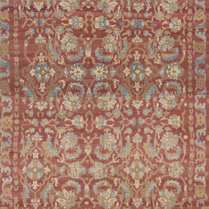 Machine Washable Abstract Light Copper Gold Rug, wshabs1747