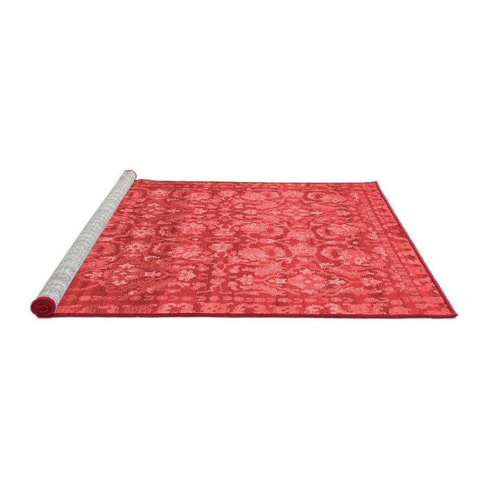 Modern Red Washable Rugs