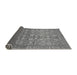 Sideview of Abstract Gray Modern Rug, abs1747gry