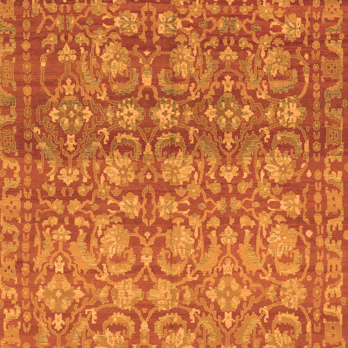 Abstract Orange Modern Rug, abs1747org