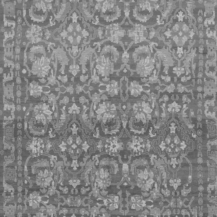 Machine Washable Abstract Gray Modern Rug, wshabs1747gry