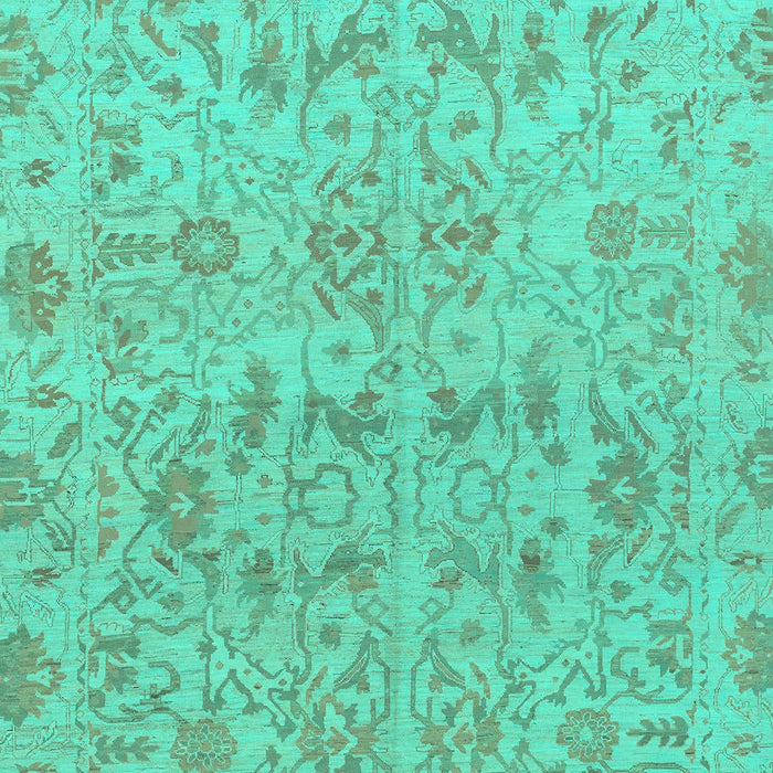 Oriental Turquoise Traditional Rug, abs1749turq
