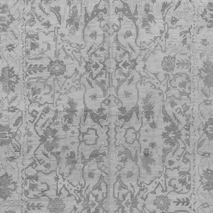 Machine Washable Oriental Gray Traditional Rug, wshabs1749gry