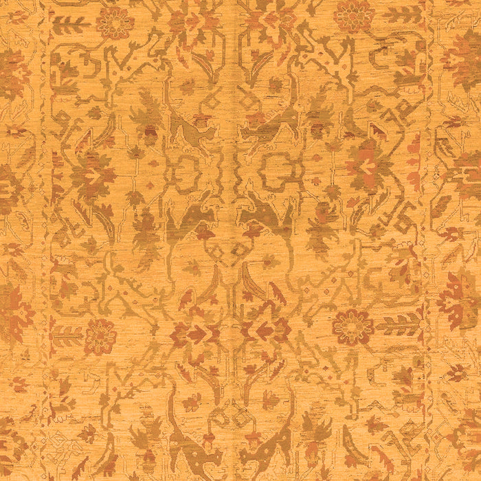 Oriental Orange Traditional Rug, abs1749org