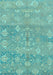 Machine Washable Oriental Light Blue Traditional Rug, wshabs1750lblu