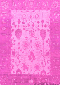 Oriental Pink Traditional Rug, abs1751pnk