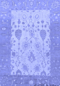 Oriental Blue Traditional Rug, abs1751blu