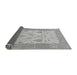 Sideview of Oriental Gray Traditional Rug, abs1751gry