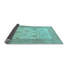 Sideview of Oriental Light Blue Traditional Rug, abs1751lblu