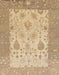 Abstract Bronze Brown Oriental Rug, abs1751