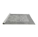 Sideview of Machine Washable Oriental Gray Traditional Rug, wshabs1751gry