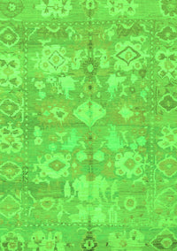 Oriental Green Traditional Rug, abs1752grn