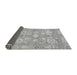 Sideview of Oriental Gray Traditional Rug, abs1752gry