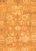 Oriental Orange Traditional Rug, abs1752org