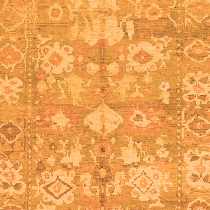 Oriental Orange Traditional Rug, abs1752org