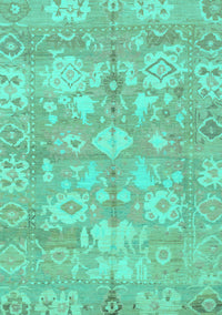 Oriental Turquoise Traditional Rug, abs1752turq