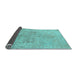 Sideview of Oriental Light Blue Traditional Rug, abs1753lblu