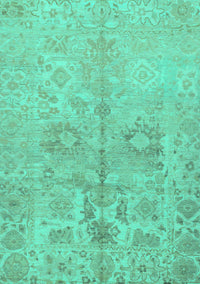 Oriental Turquoise Traditional Rug, abs1753turq