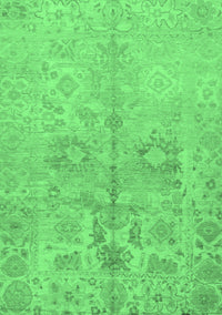 Oriental Emerald Green Traditional Rug, abs1753emgrn