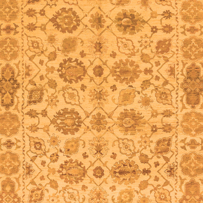 Machine Washable Abstract Orange Modern Area Rugs, wshabs1754org