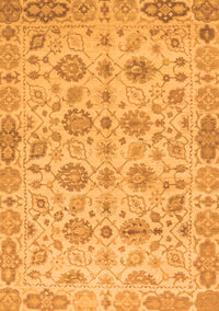 Abstract Orange Modern Rug, abs1754org