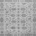 Square Machine Washable Abstract Gray Modern Rug, wshabs1754gry