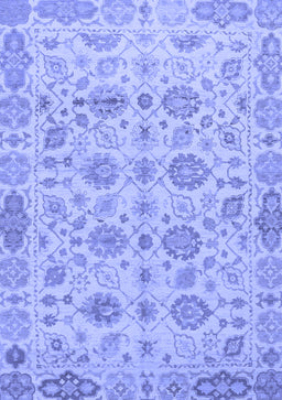 Abstract Blue Modern Rug, abs1754blu