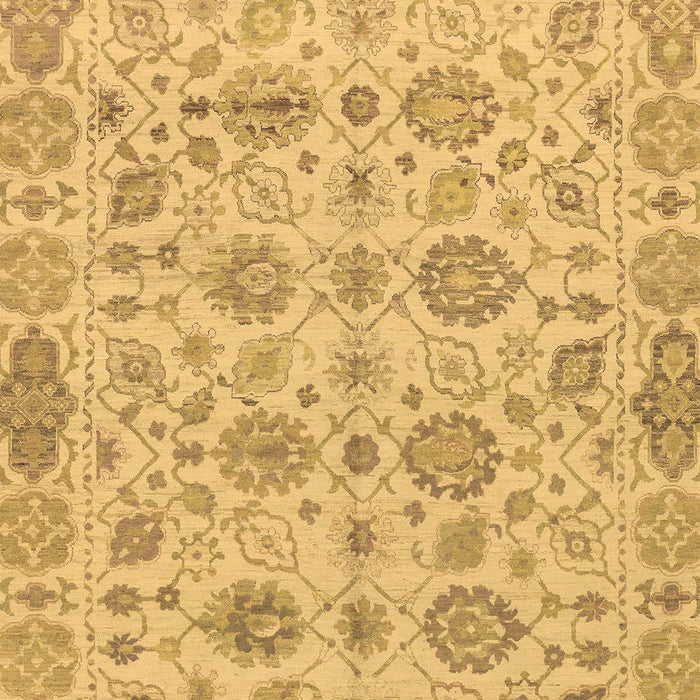 Abstract Brown Modern Rug, abs1754brn