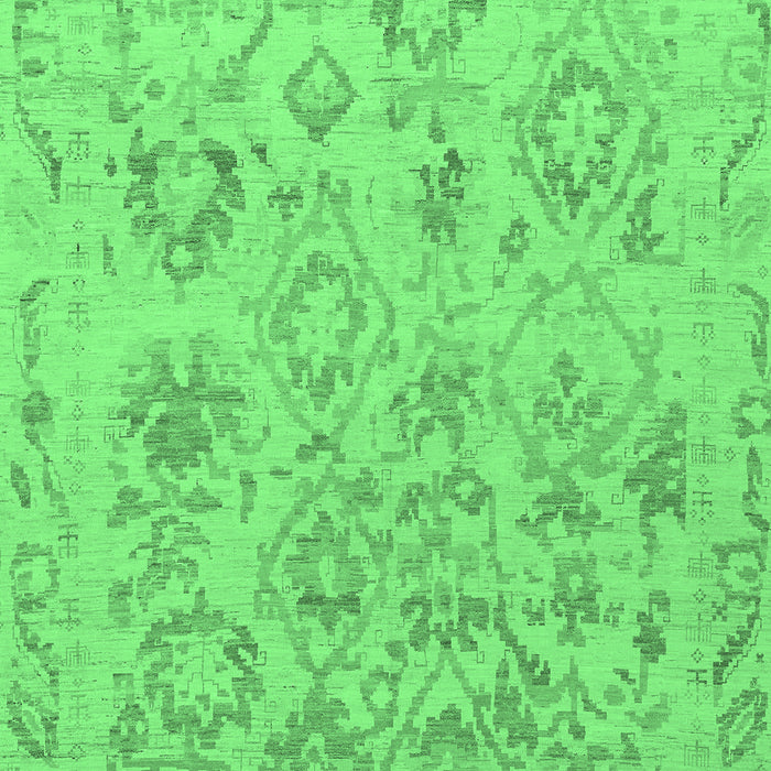 Oriental Emerald Green Traditional Rug, abs1755emgrn