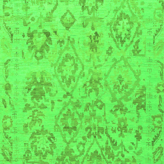 Oriental Green Traditional Rug, abs1755grn
