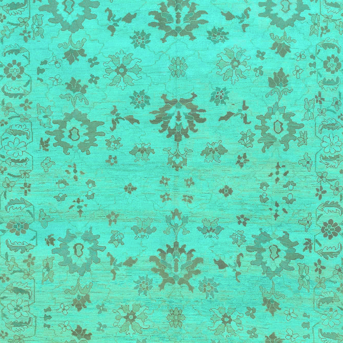 Oriental Turquoise Traditional Rug, abs1756turq