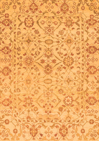 Oriental Orange Traditional Rug, abs1757org